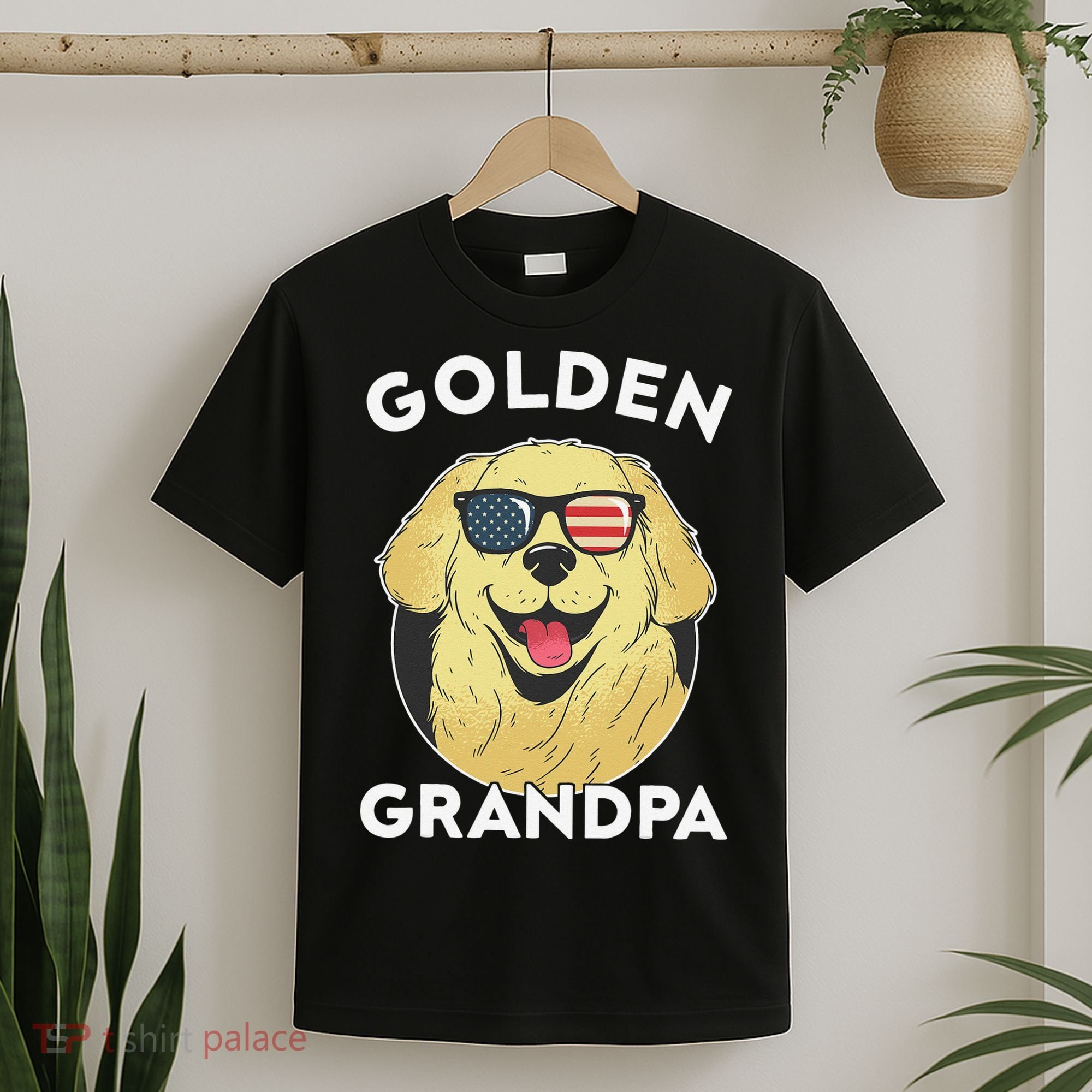 Golden Retriever Grandpa T-Shirt