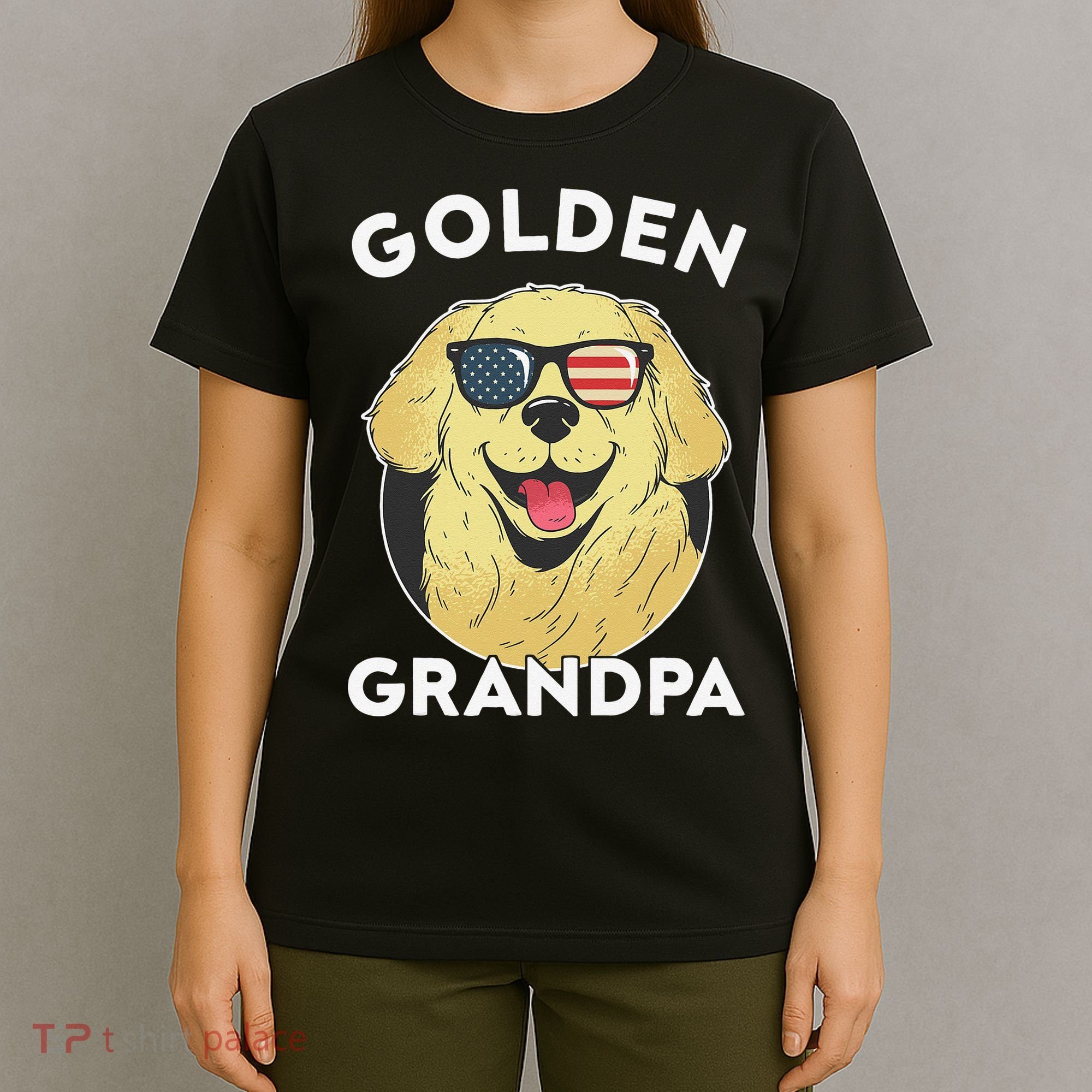 Golden Retriever Grandpa T-Shirt