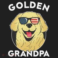 Golden Retriever Grandpa Tumbler thumb 3