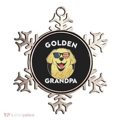 Golden Retriever Grandpa Ornament