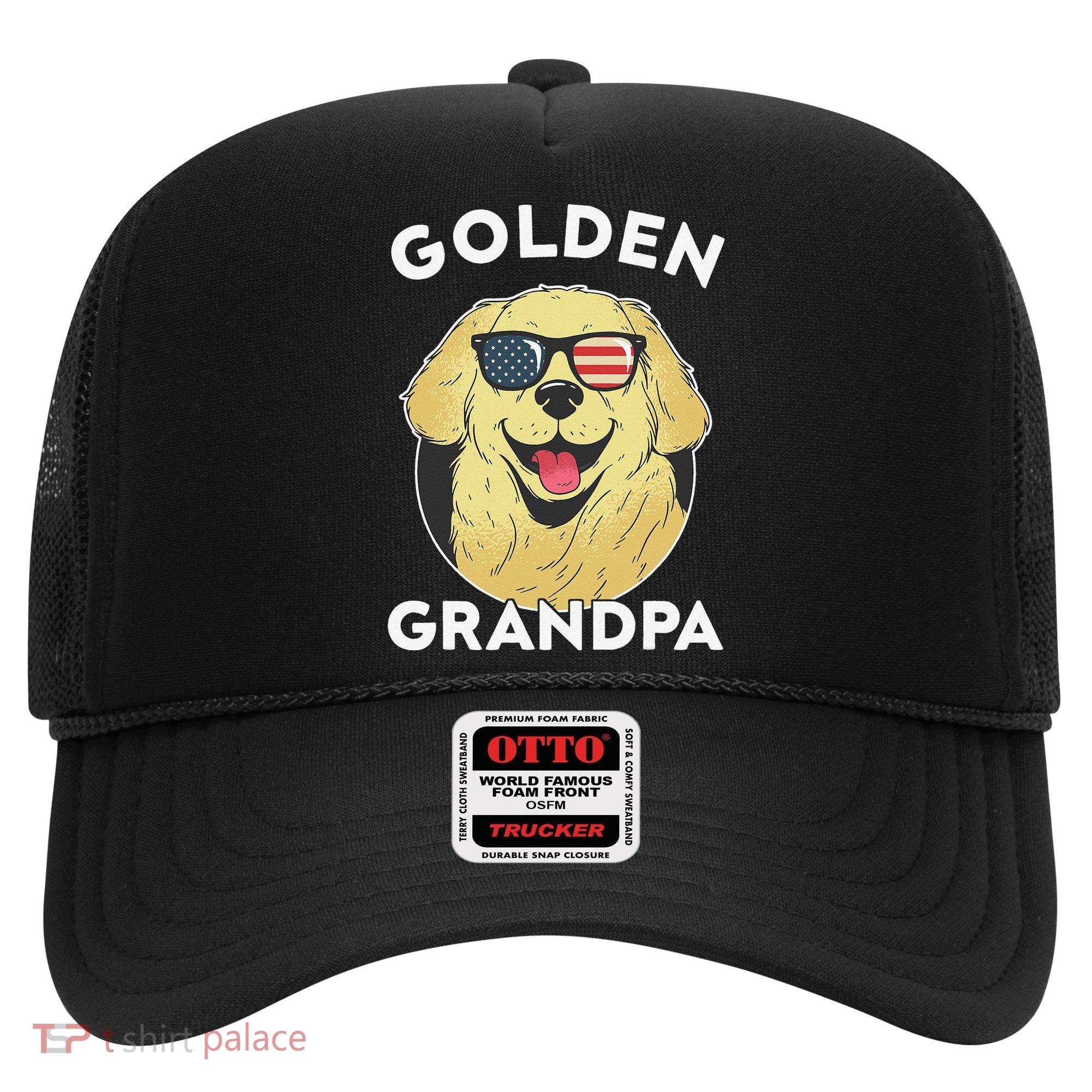 Golden Retriever Grandpa Hat