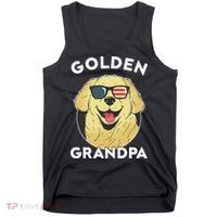Golden Retriever Grandpa Tank Top thumb 0