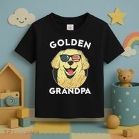 Golden Retriever Grandpa Toddler T-Shirt thumb 3