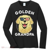 Golden Retriever Grandpa Women's Long Sleeve Shirt thumb 0