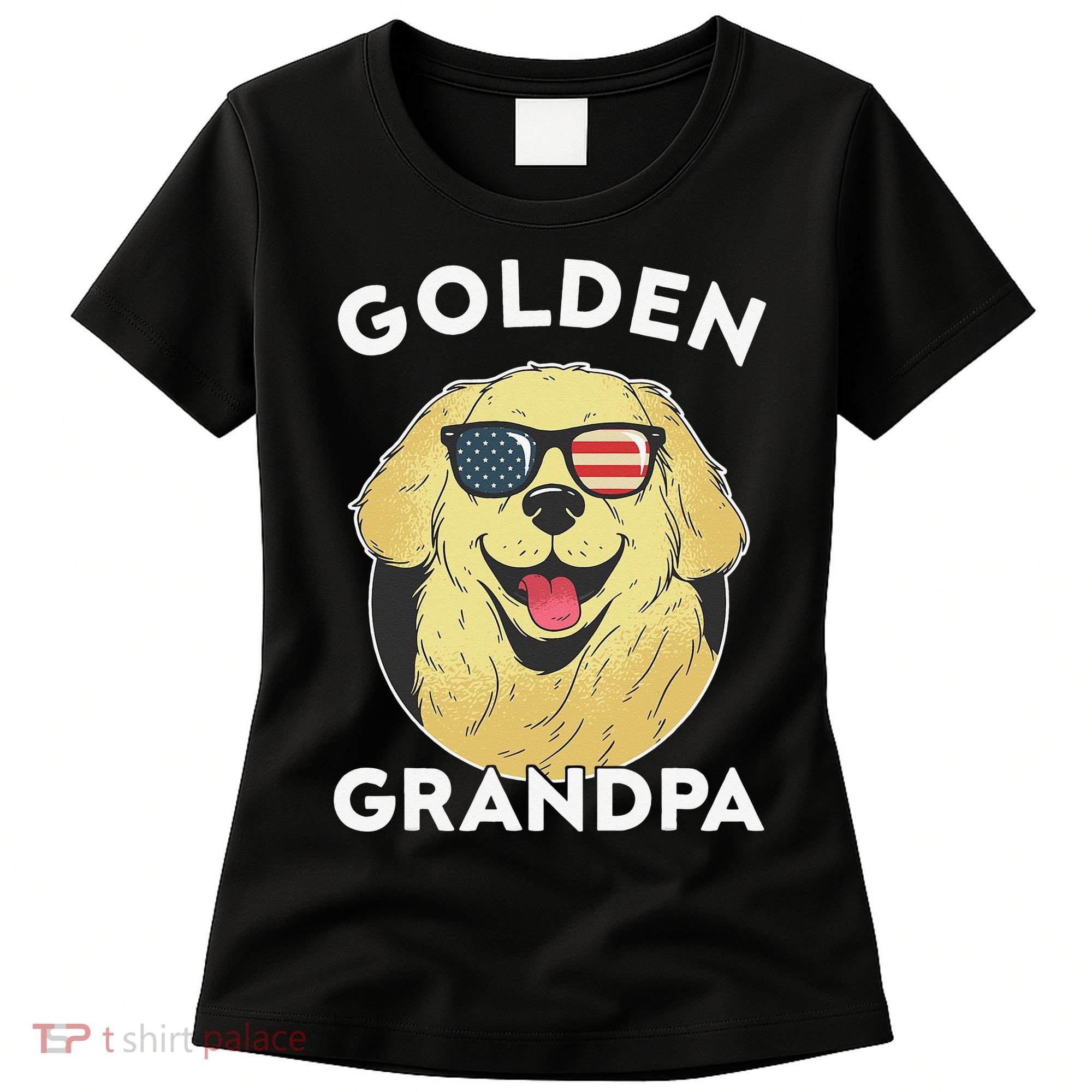 Golden Retriever Grandpa Women's T-Shirt
