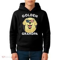 Golden Retriever Grandpa Kids Hoodie thumb 4