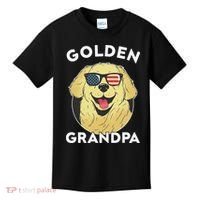 Golden Retriever Grandpa Kids T-Shirt thumb 0