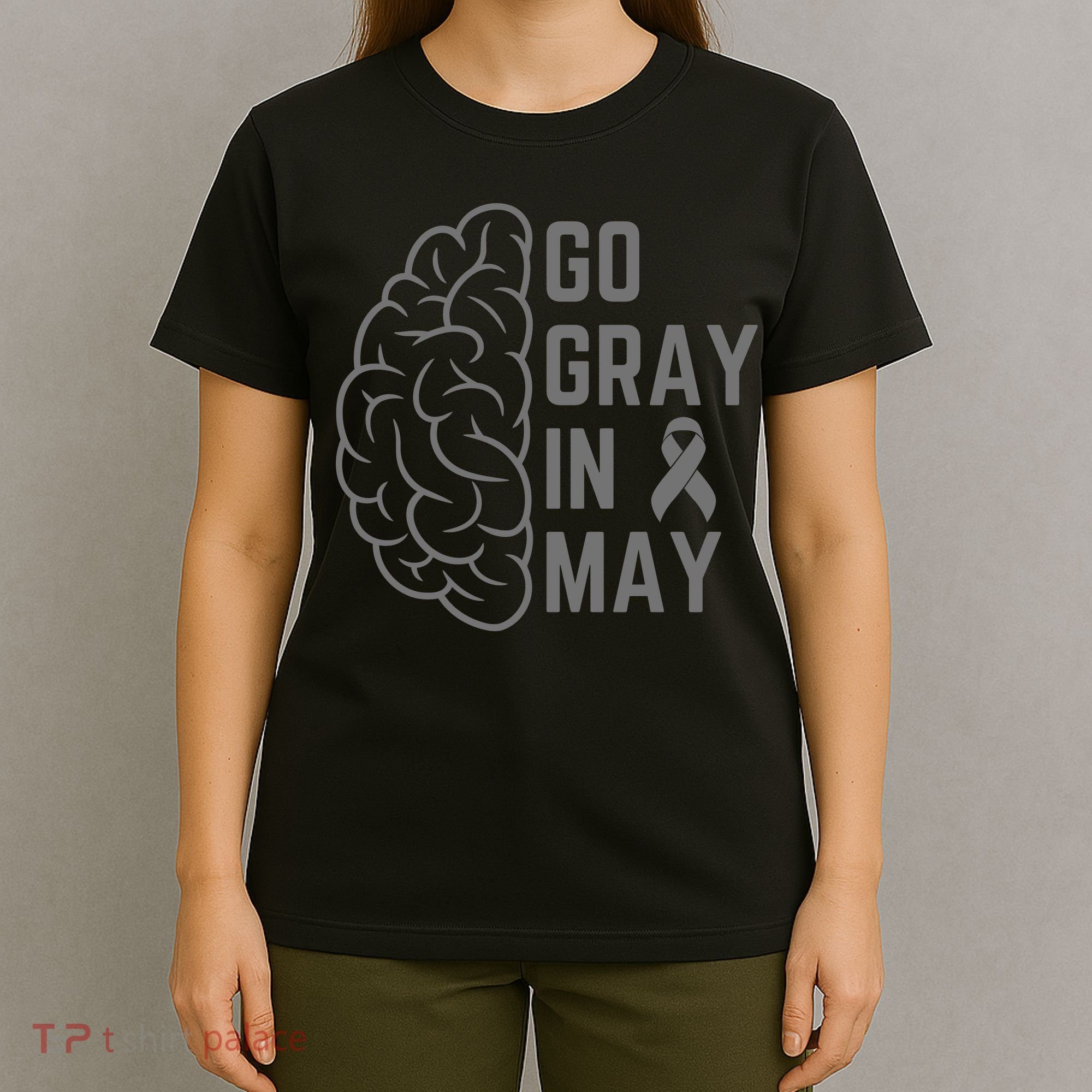 Gray Ribbon T-Shirt
