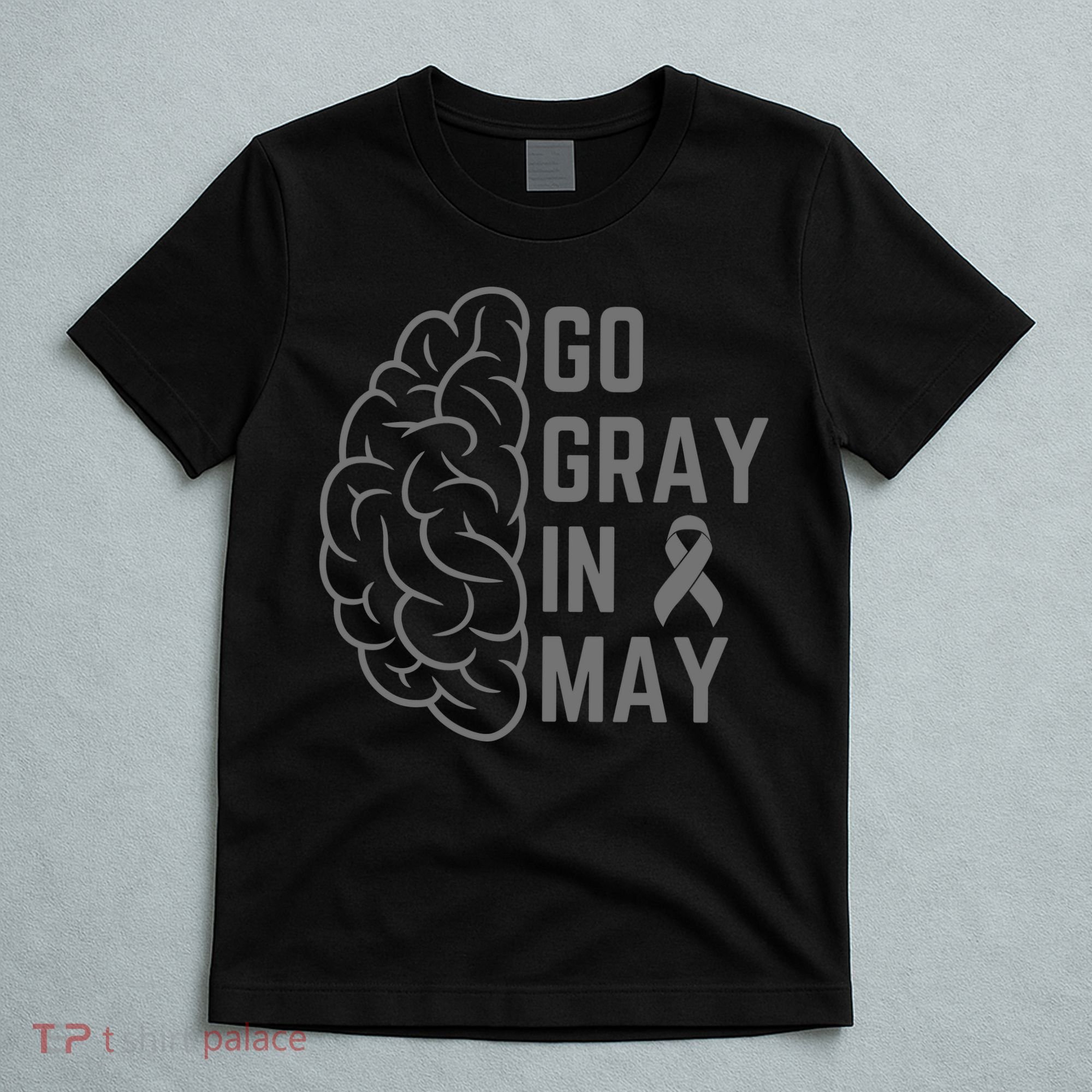 Gray Ribbon T-Shirt