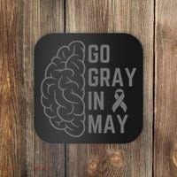 Gray Ribbon Coaster thumb 0