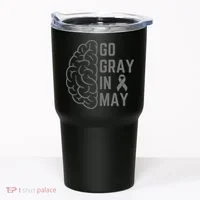 Gray Ribbon Tumbler thumb 0