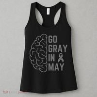 Gray Ribbon Women's Tank Top thumb 3