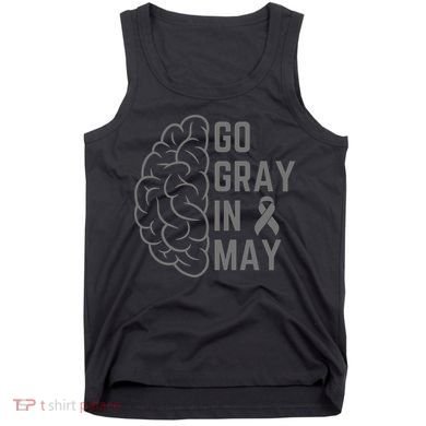 Gray Ribbon Tank Top