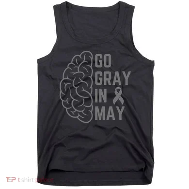 Gray Ribbon Tank Top