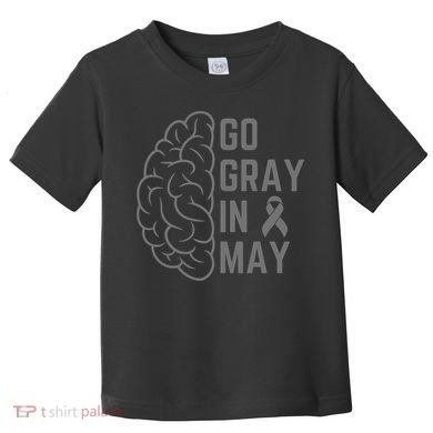 Gray Ribbon Toddler T-Shirt