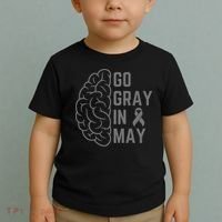 Gray Ribbon Toddler T-Shirt thumb 2