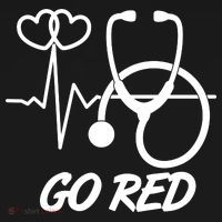 Go Red Heart Disease Awareness Month Wear Red Bucket Hat thumb 4