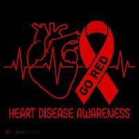 Go Red Heart Disease Awareness Red Ribbon Month Coffee Mug thumb 5