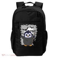Grim Reaper Halloween Spooky Penguin Halloween Penguin Backpack thumb 0