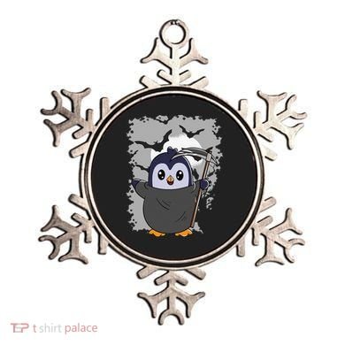 Grim Reaper Halloween Spooky Penguin Halloween Penguin Ornament