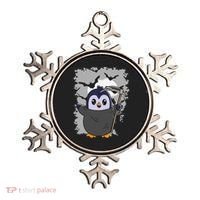 Grim Reaper Halloween Spooky Penguin Halloween Penguin Ornament thumb 0