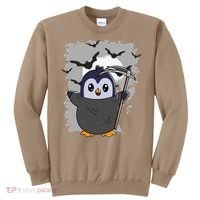 Grim Reaper Halloween Spooky Penguin Halloween Penguin Sweatshirt thumb 0