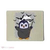 Grim Reaper Halloween Spooky Penguin Halloween Penguin Mousepad thumb 0