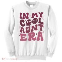 Groovy Retro In My Cool Aunt Era  Cool Gifts For Auntie  Sweatshirt thumb 0