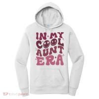 Groovy Retro In My Cool Aunt Era  Cool Gifts For Auntie  Women's Hoodie thumb 0