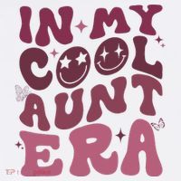 Groovy Retro In My Cool Aunt Era  Cool Gifts For Auntie  Women's Tank Top thumb 5