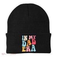 Groovy Retro In My Dad Era Fathers Day Daddy Father Life Beanie thumb 0