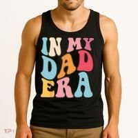 Groovy Retro In My Dad Era Fathers Day Daddy Father Life Tank Top thumb 3
