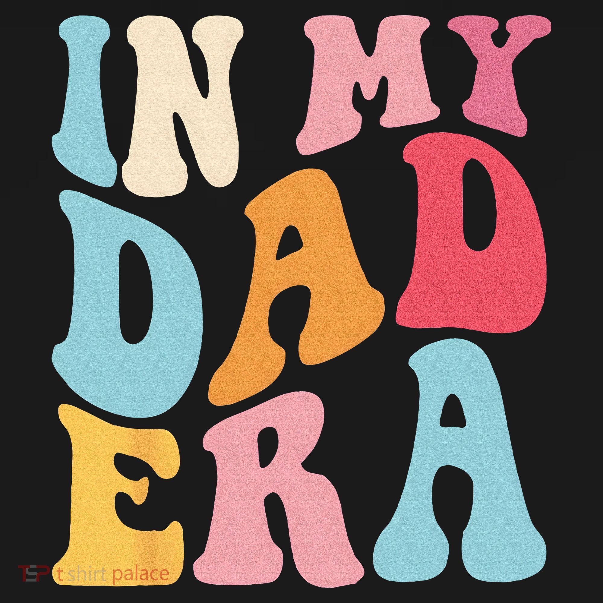 Groovy Retro In My Dad Era Fathers Day Daddy Father Life Tank Top
