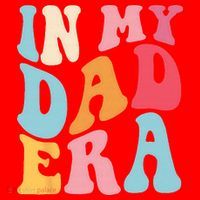 Groovy Retro In My Dad Era Fathers Day Daddy Father Life Santa Hat thumb 1