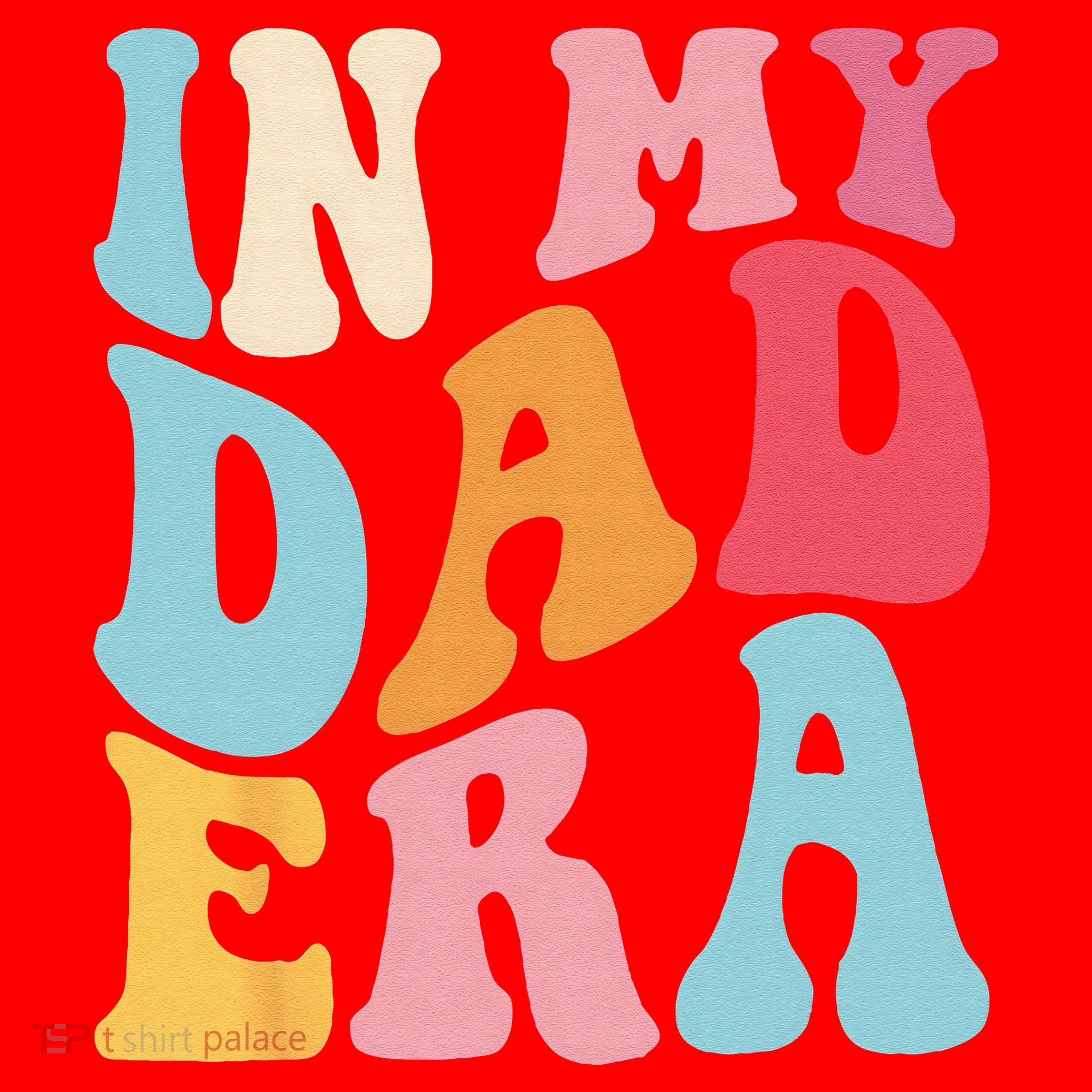 Groovy Retro In My Dad Era Fathers Day Daddy Father Life Santa Hat