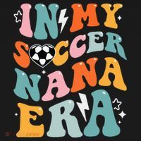 Groovy Retro In My Soccer Nana Era Funny Soccer T-Shirt thumb 7