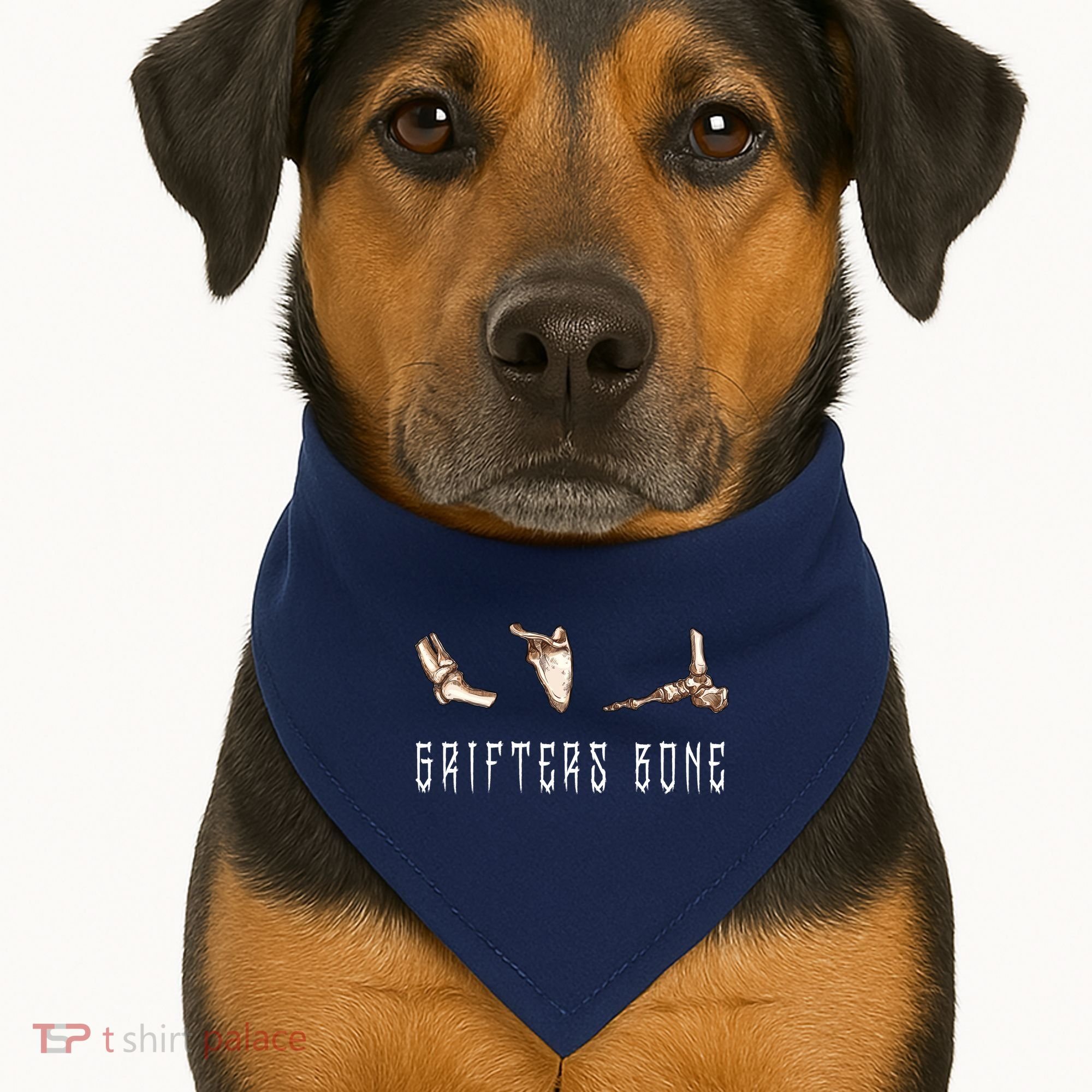 Grifters Bone USA-Made Doggie Bandana