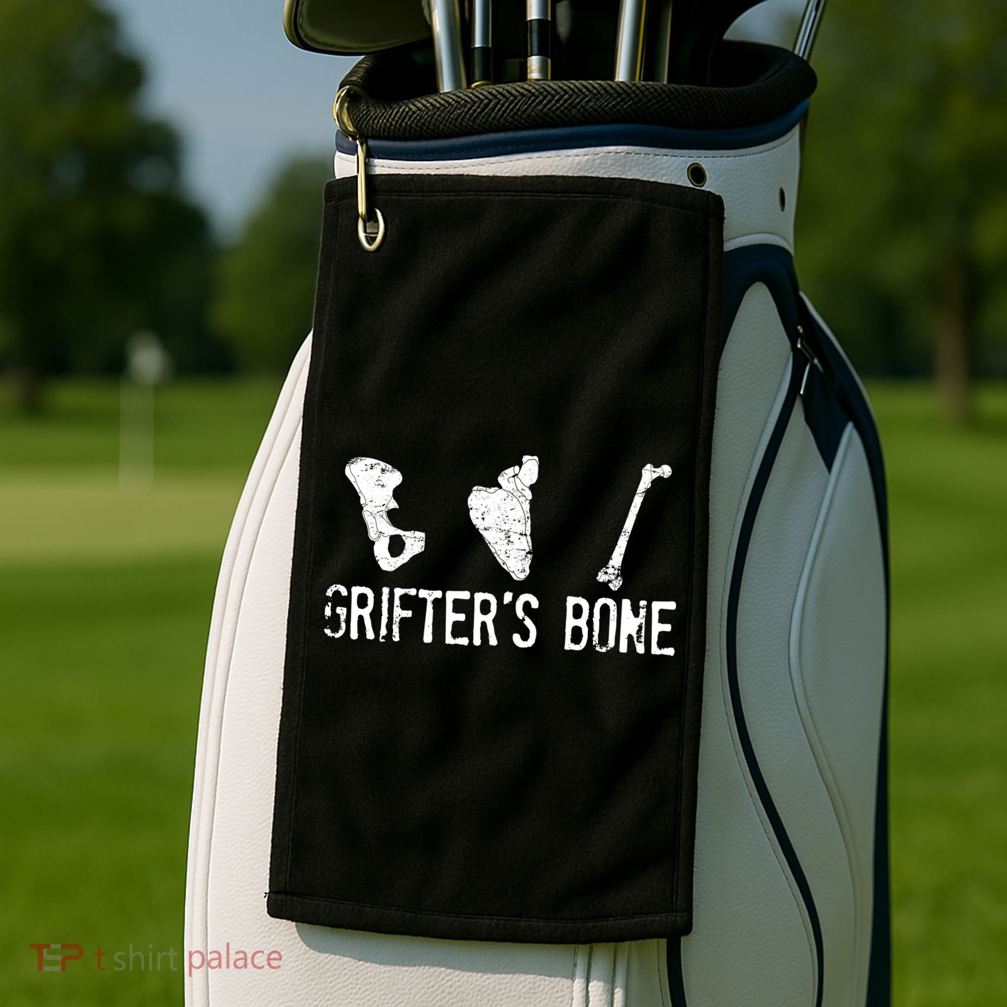 Grifter's Bone Band  Golf Towel