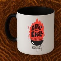 Grill And Chill Coffee Mug thumb 2