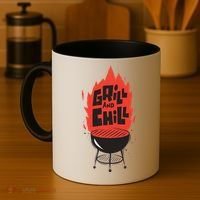 Grill And Chill Coffee Mug thumb 4