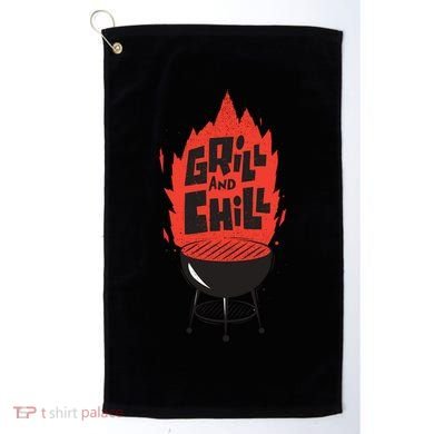 Grill And Chill Golf Towel