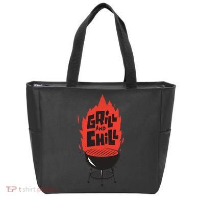 Grill And Chill Tote Bag