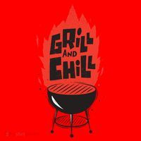 Grill And Chill Santa Hat thumb 1