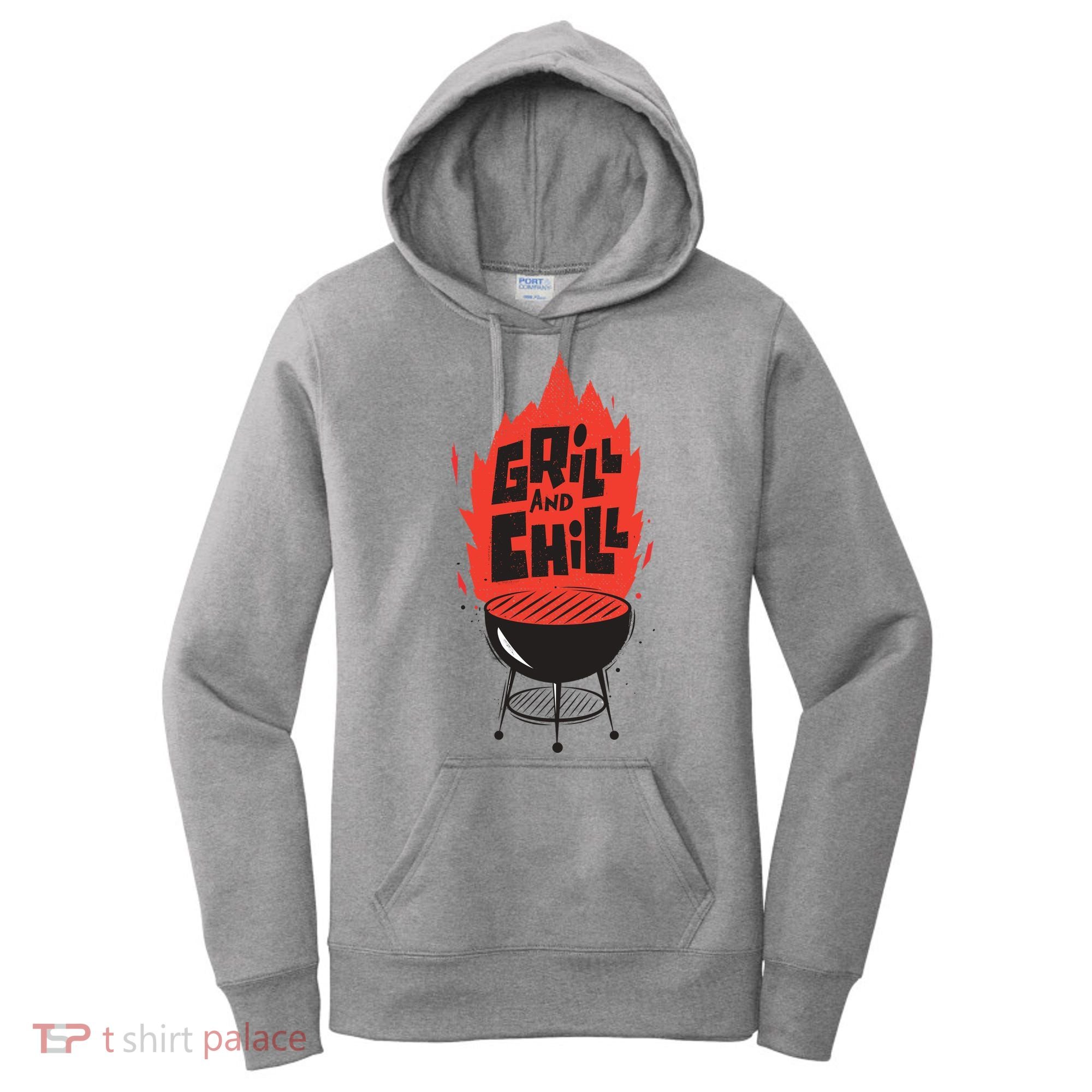 Grill And Chill Women's Hoodie