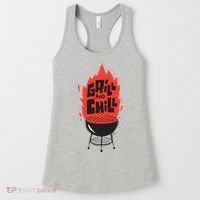 Grill And Chill Women's Tank Top thumb 0