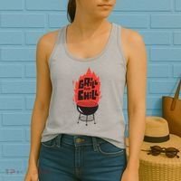 Grill And Chill Women's Tank Top thumb 2