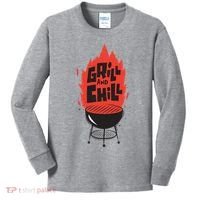Grill And Chill Kids Long Sleeve Shirt thumb 0