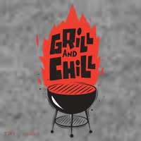 Grill And Chill Kids Long Sleeve Shirt thumb 2