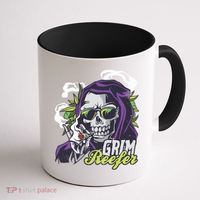 Grim Reefer Coffee Mug back