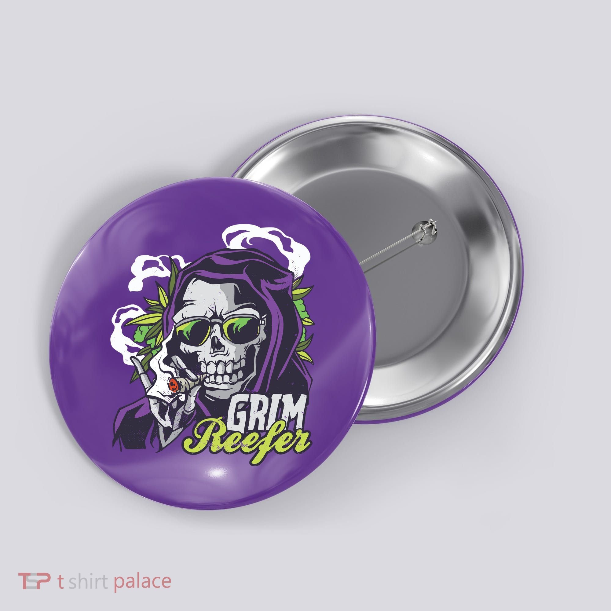 Grim Reefer Button